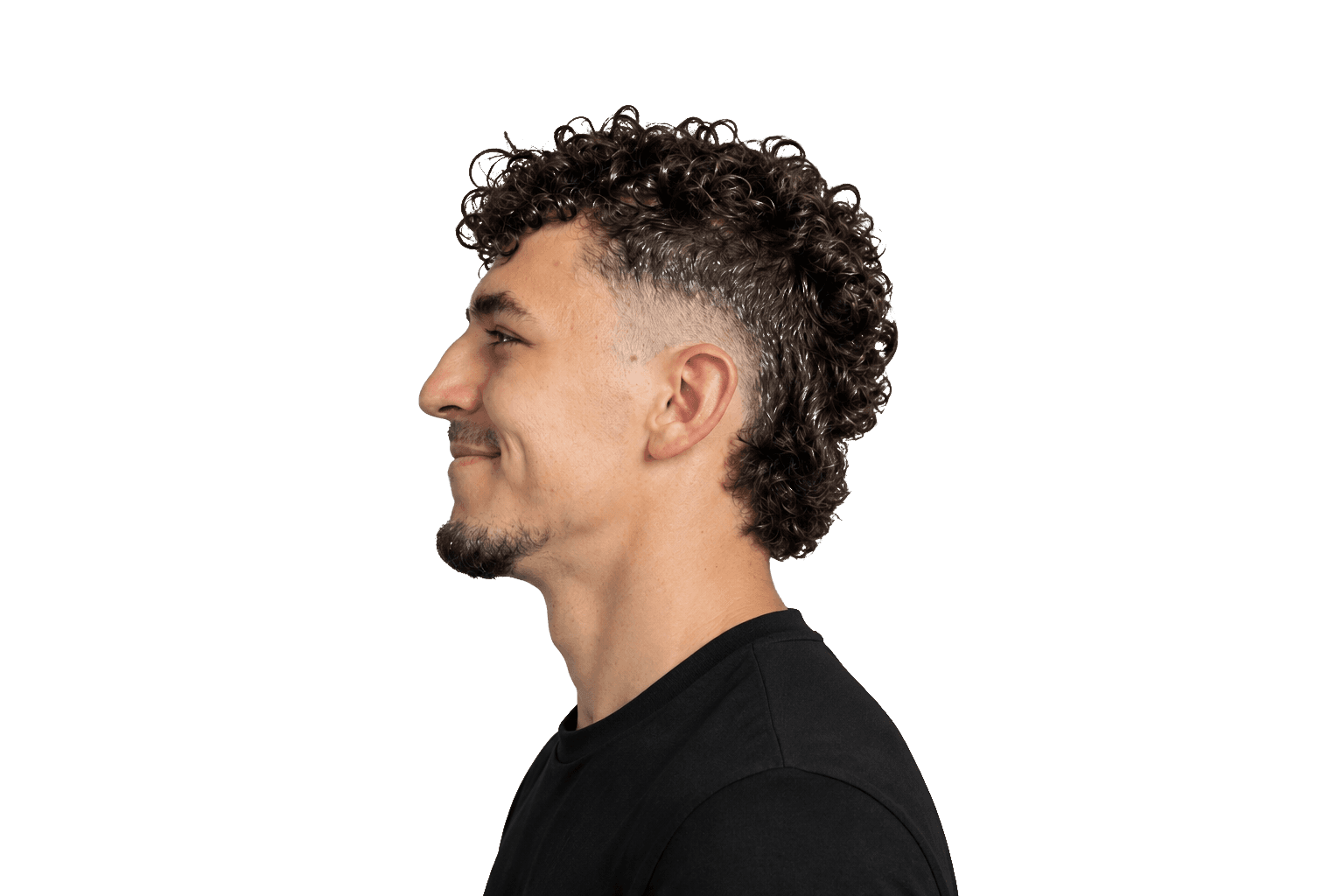Daniel Lavko, photographed in profile